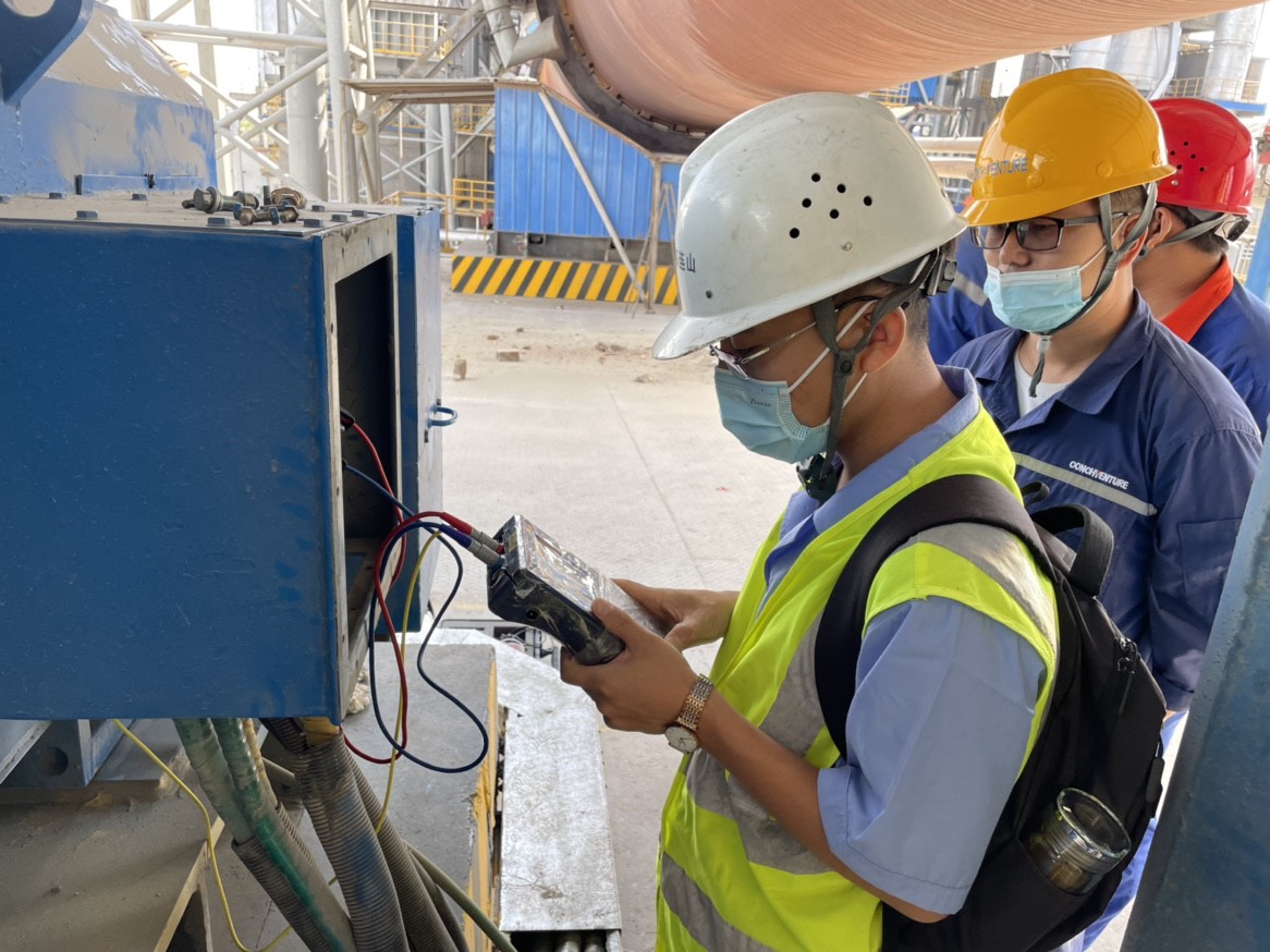 电机检测设备在水泥厂应用